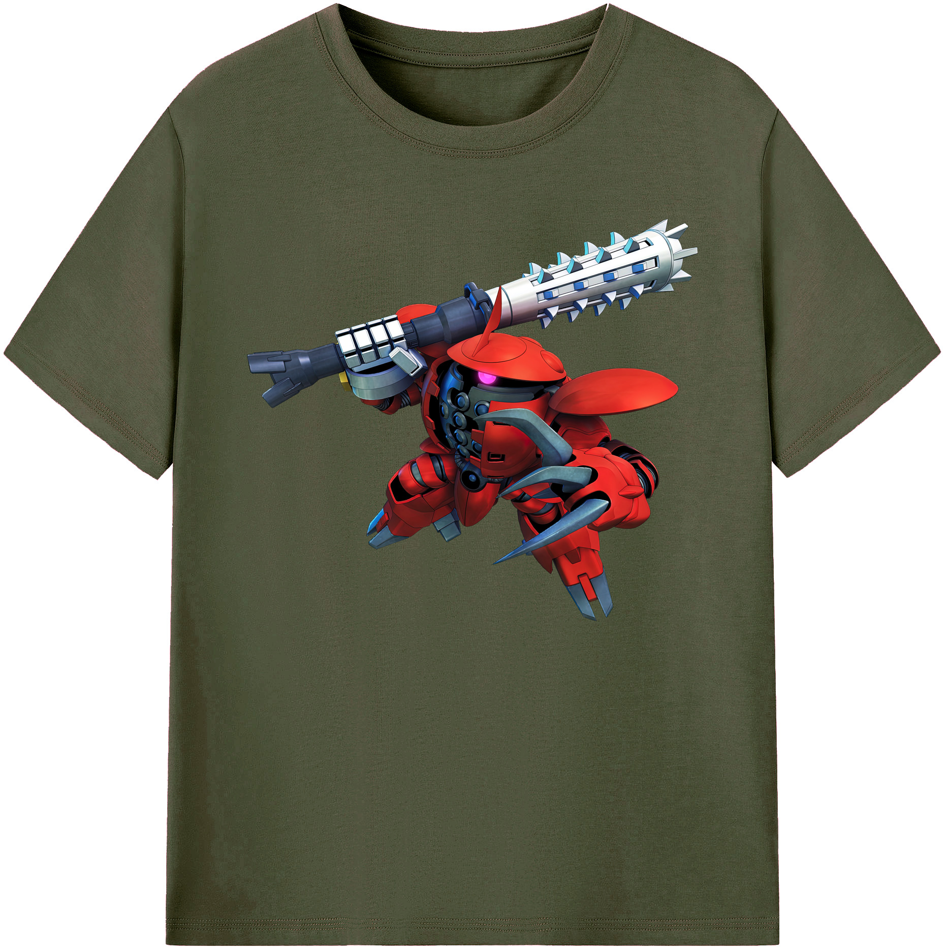 （画像用） 機動戦士ガンダム Mobile Suit Gundam 綿100％ メンズ半袖Tシャツ｜肌触りやわらか＆通気性